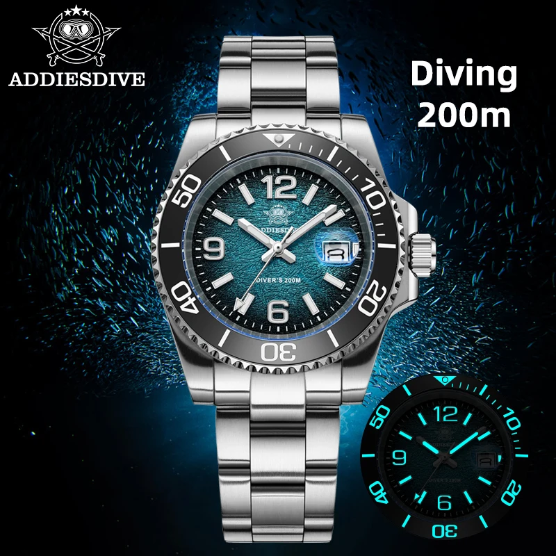 ADDIESDIVE 41mm Men Diving Wat - Waterproof Diving Watch 리뷰 및 가격