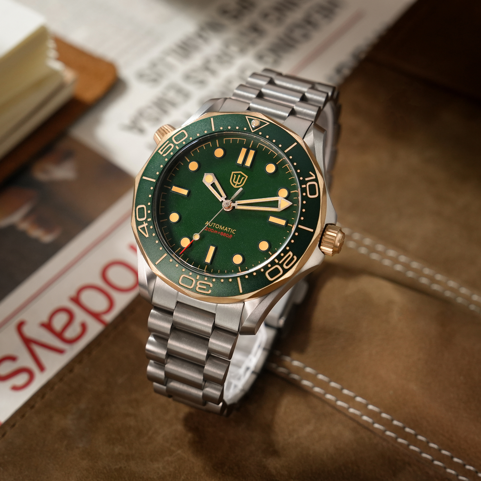 Watchdives WD007 V4 42Mm Titan - Waterproof Diving Watch 리뷰 및 가격