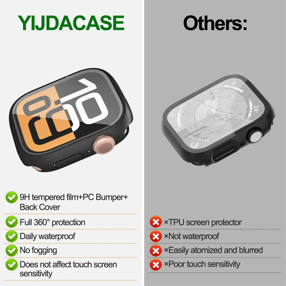 360 Protective Case for Apple  - Smartwatch Watches For Women Smart 리뷰 및 가격