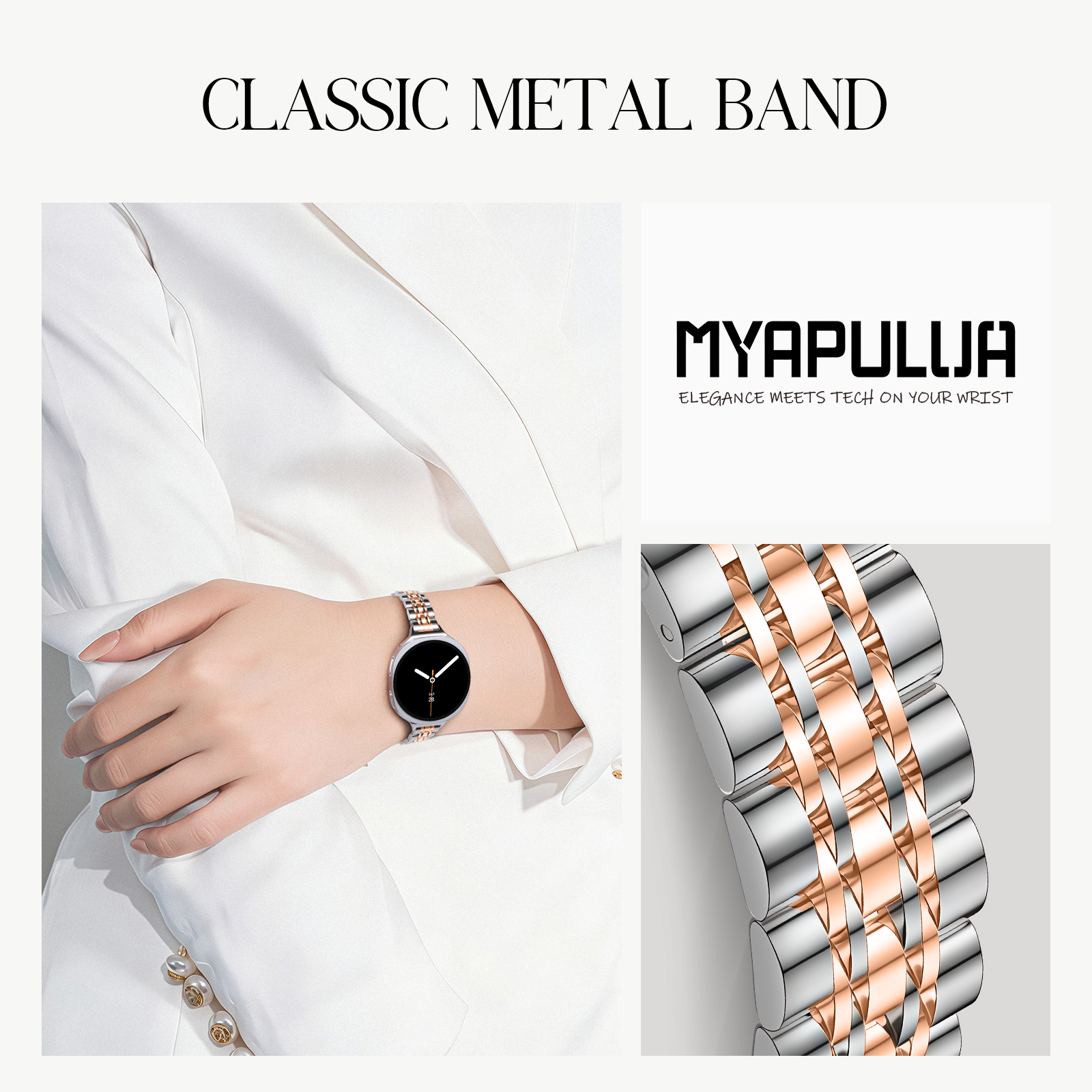Stainless steel Straps for Sam - Smartwatch Samsung Watches For Men 리뷰 및 가격