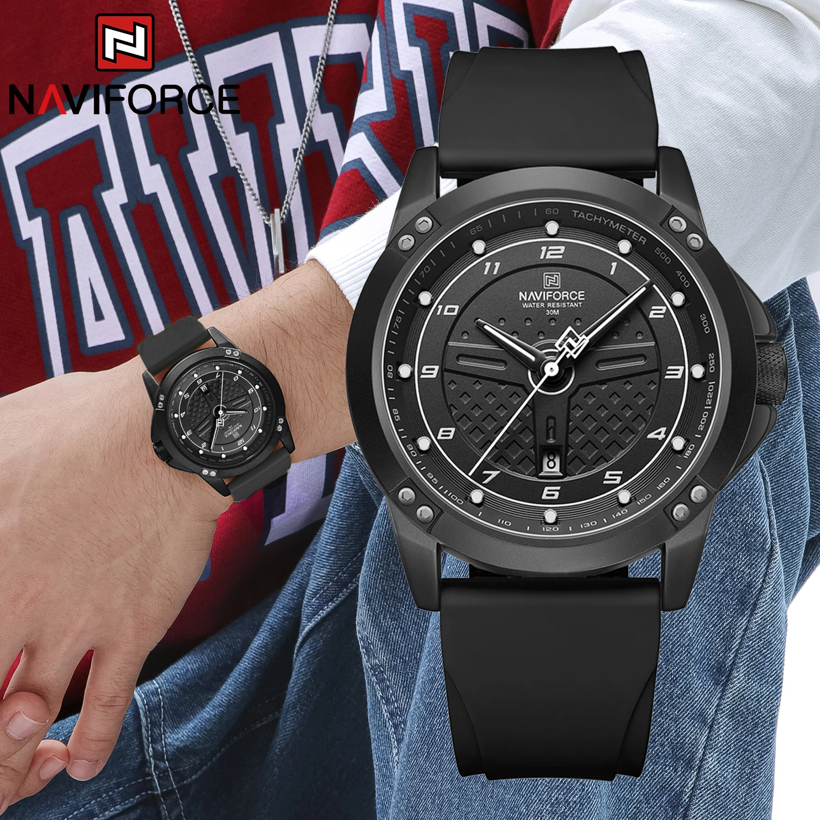 NAVIFORCE Brand Fashion Luxury - Smartwatch Army Watches For Men 리뷰 및 가격