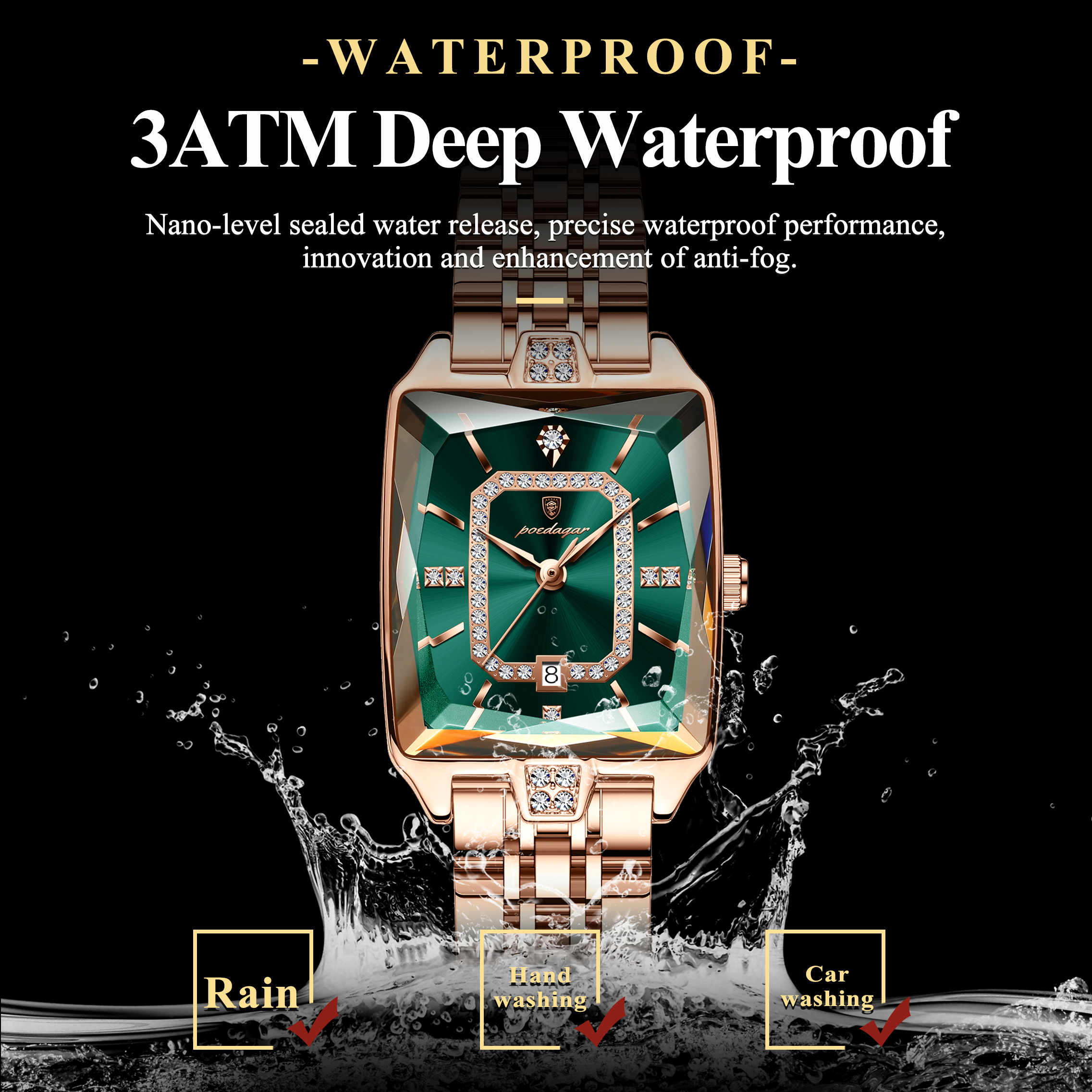 POEDAGAR Luxury Woman Watch Wa - Waterproof Diving Watch 리뷰 및 가격