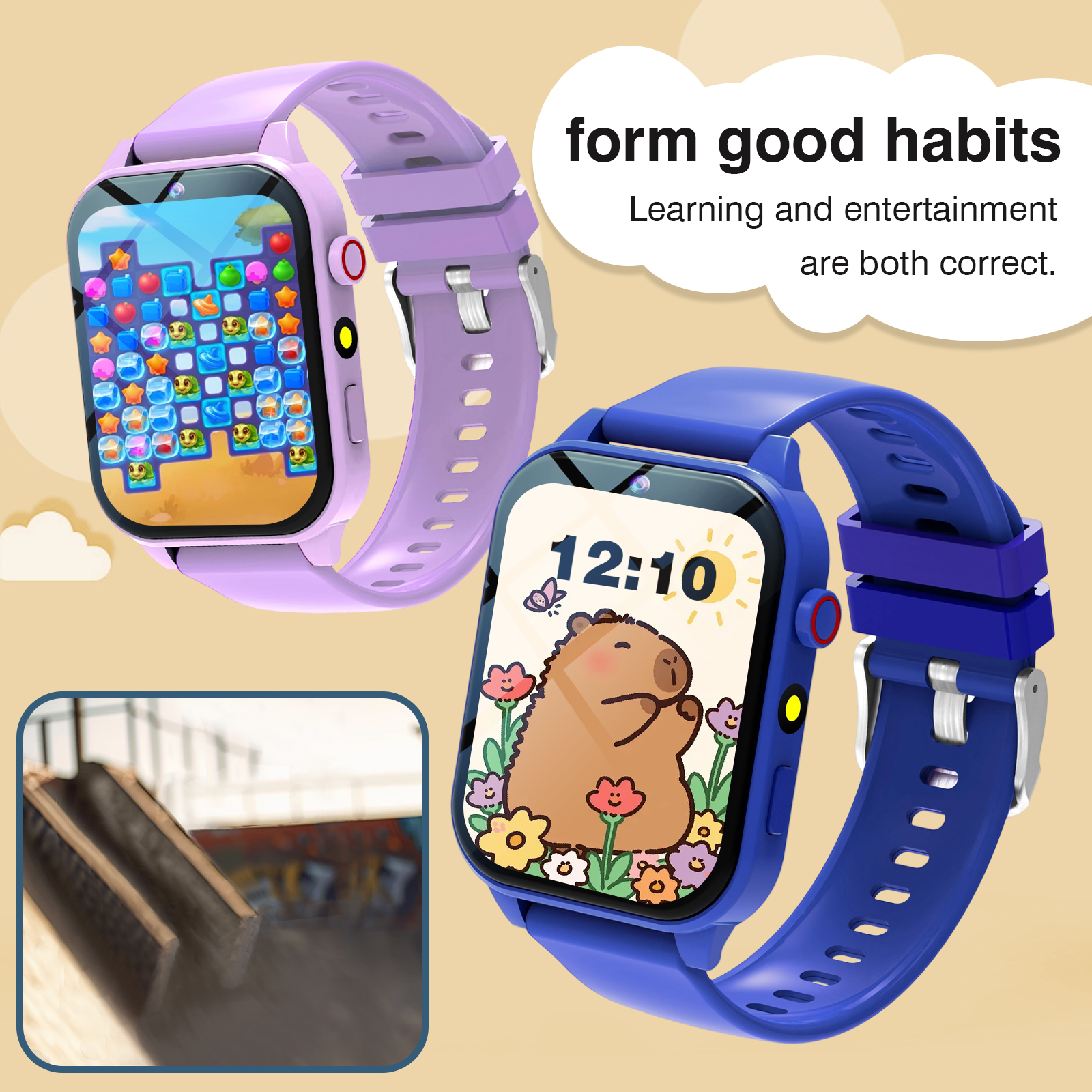 Kids′s Smart Watch 18 Games Ca - Smartwatch Watches For Kid Girl 리뷰 및 가격
