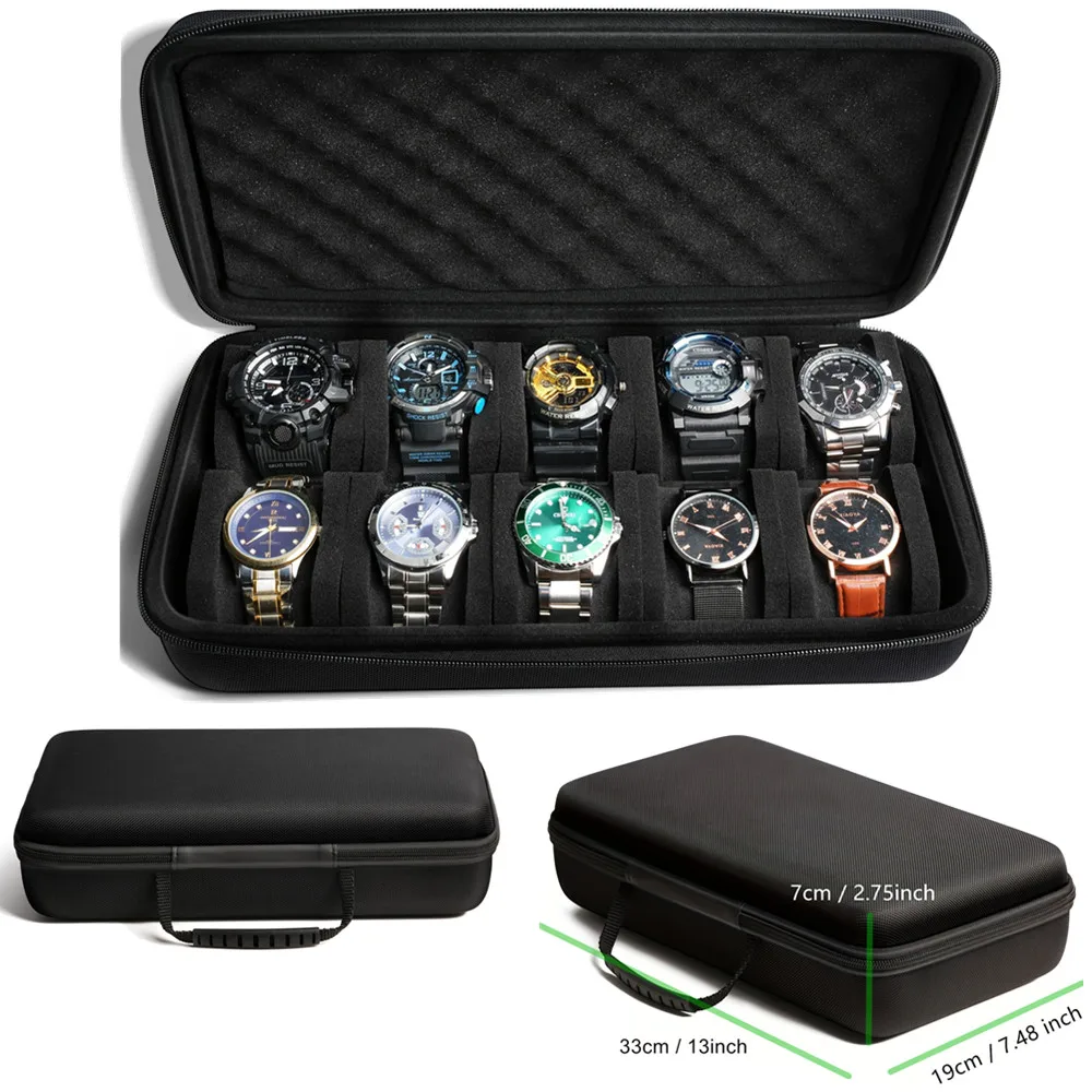 10 Slots Watch Box Organizer P - Tag Watches Smartwatch 리뷰 및 가격