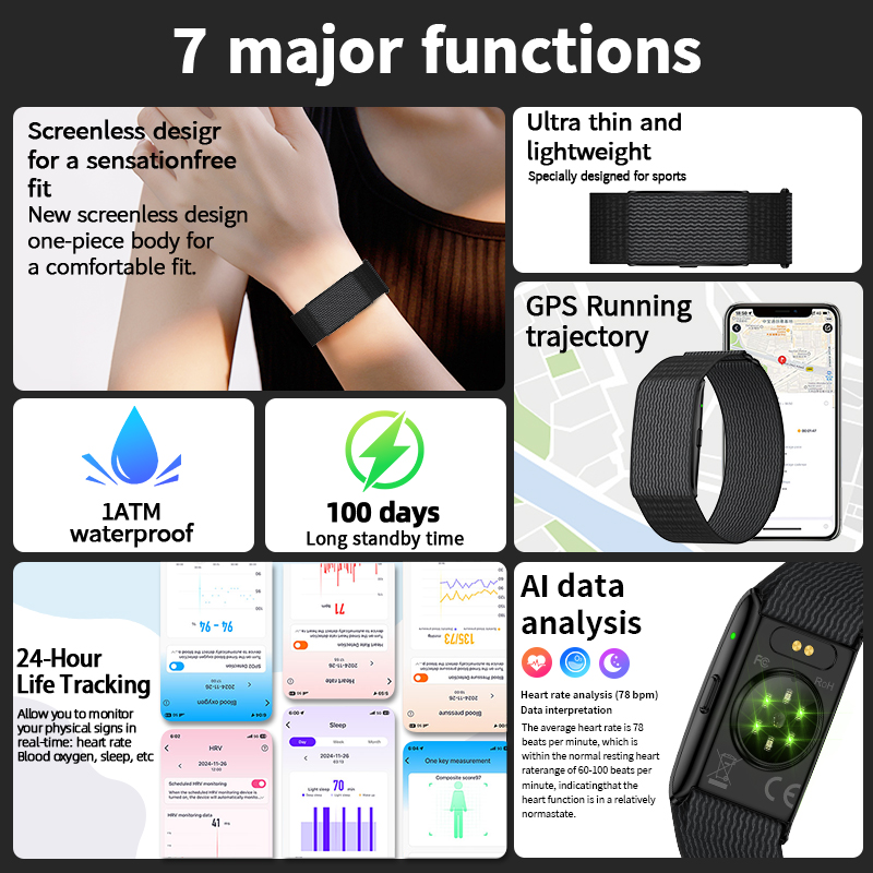 LIGE NO Screen Smart Wristband - Smartwatch Square Watches For Men 리뷰 및 가격