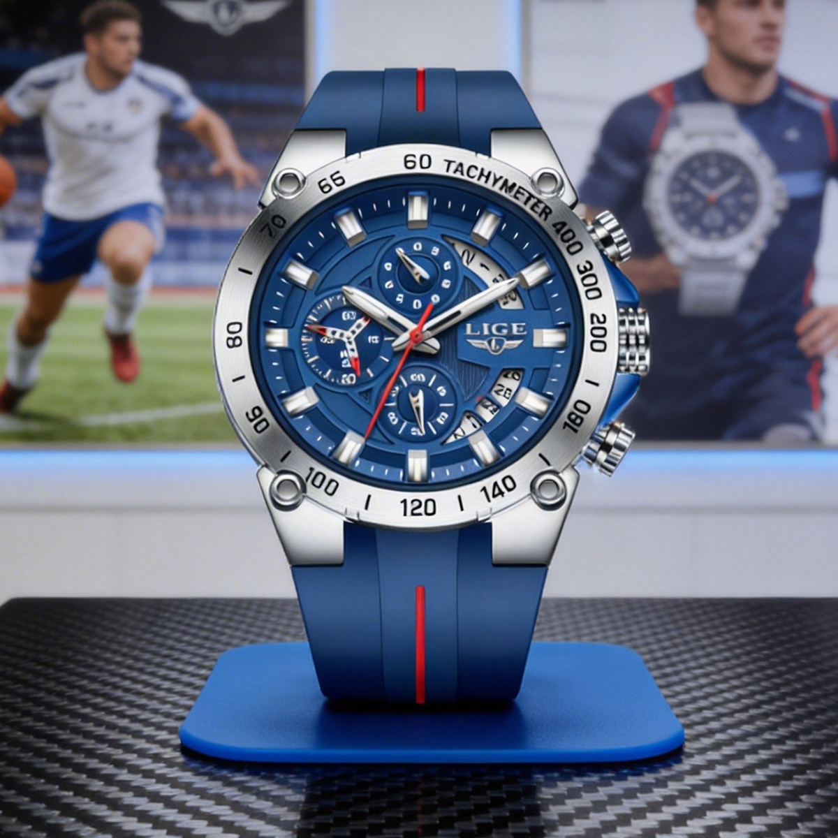 LIGE 2026 Brand Watch Men Sili - Smartwatch Army Watches For Men 리뷰 및 가격