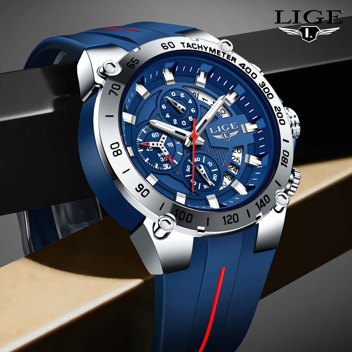 LIGE 2026 Brand Watch Men Sili - Smartwatch Army Watches For Men 리뷰 및 가격