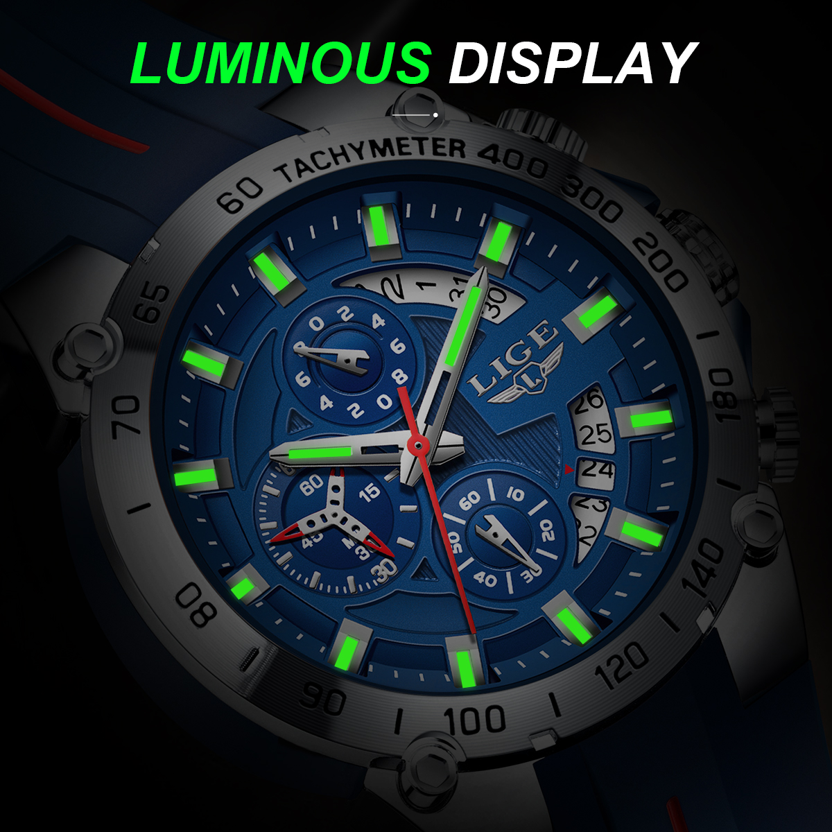 LIGE 2026 Brand Watch Men Sili - Smartwatch Army Watches For Men 리뷰 및 가격