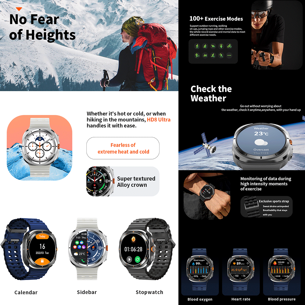 2026 New Bluetooth Call Smart  - Smartwatch Square Watches For Men 리뷰 및 가격