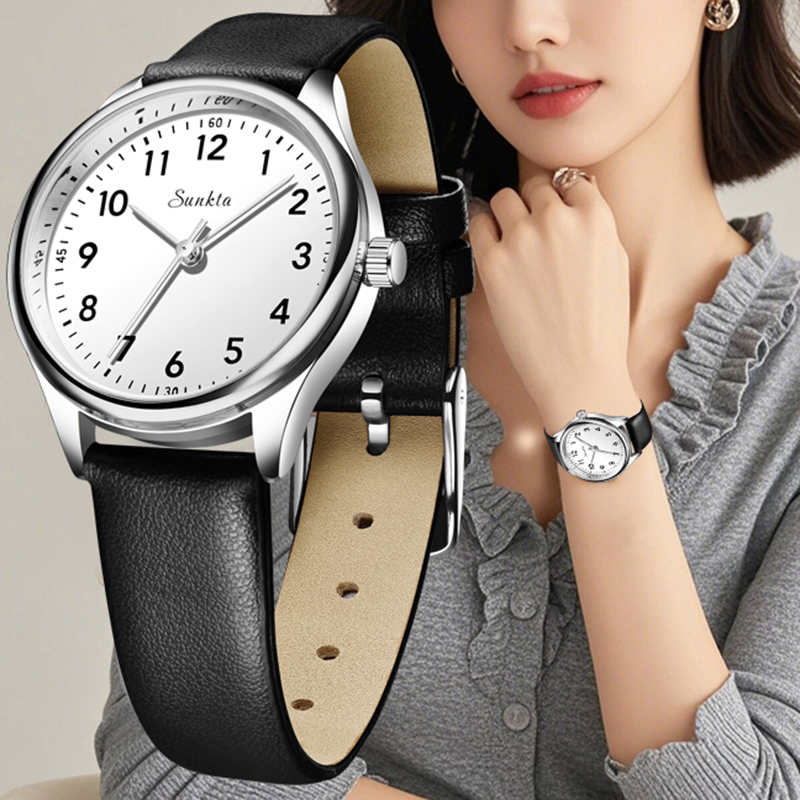 LIGE Simple Women Fashion Blac - Waterproof Diving Watch 리뷰 및 가격
