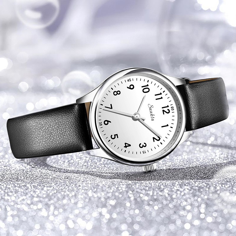 LIGE Simple Women Fashion Blac - Waterproof Diving Watch 리뷰 및 가격