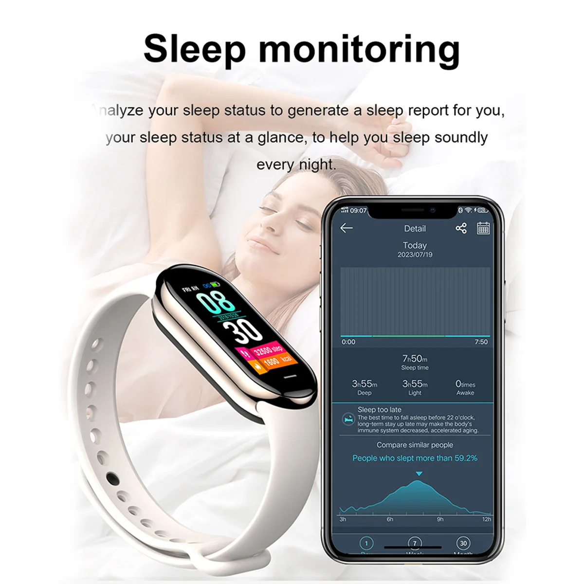 New Original Small M8 Band Sma - Smartwatch New Watches For Women 리뷰 및 가격