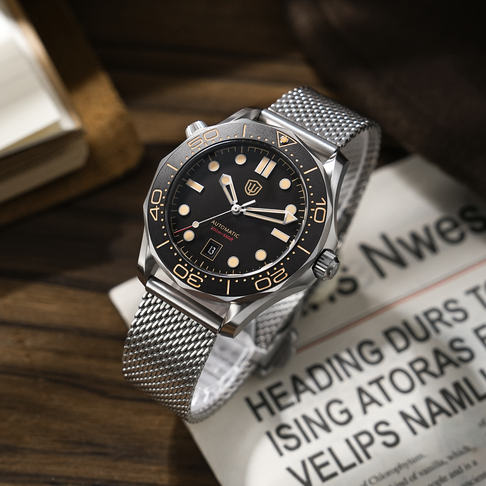Watchdives WD007 V4 Automatic  - Waterproof Diving Watch 리뷰 및 가격