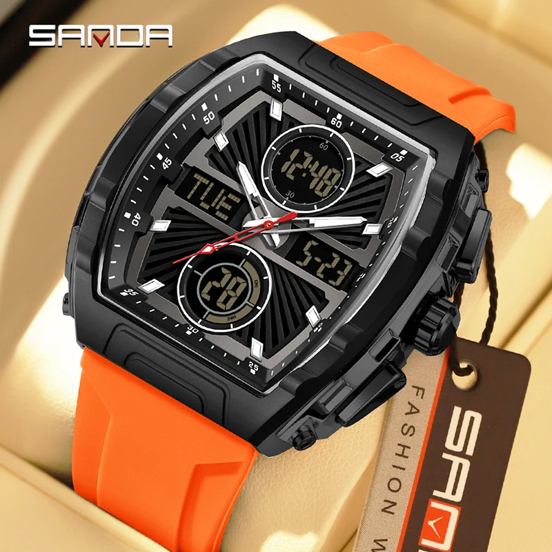 SANDA New Fashion Trend Men's  - Smartwatch Trending Watches For Men 리뷰 및 가격