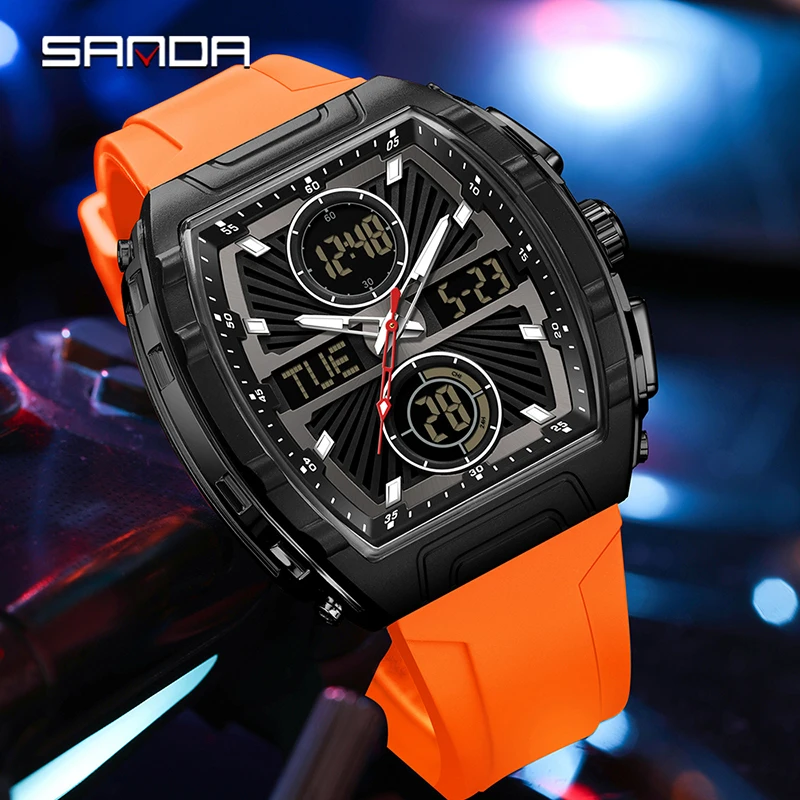 SANDA New Fashion Trend Men's  - Smartwatch Trending Watches For Men 리뷰 및 가격