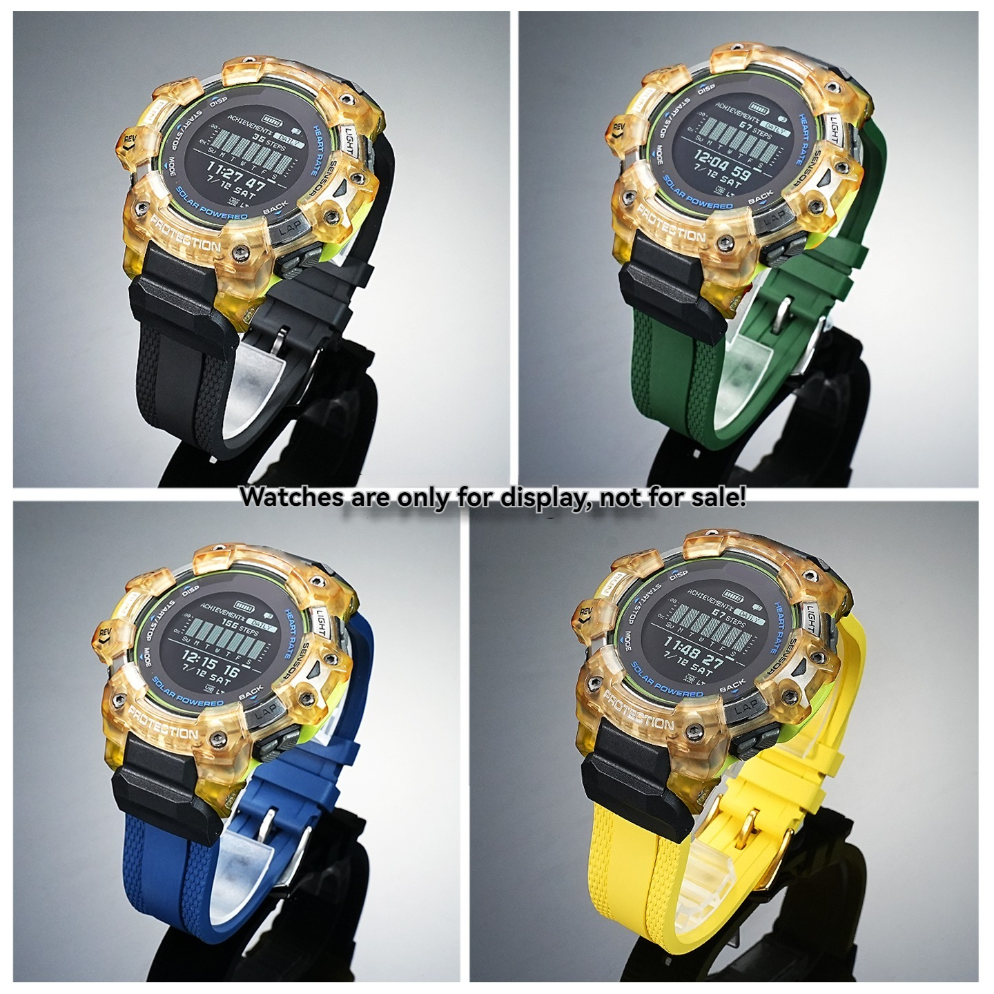 gbd-h1000 Fluororubber watchba - Smartwatch Casio Watches For Men 리뷰 및 가격