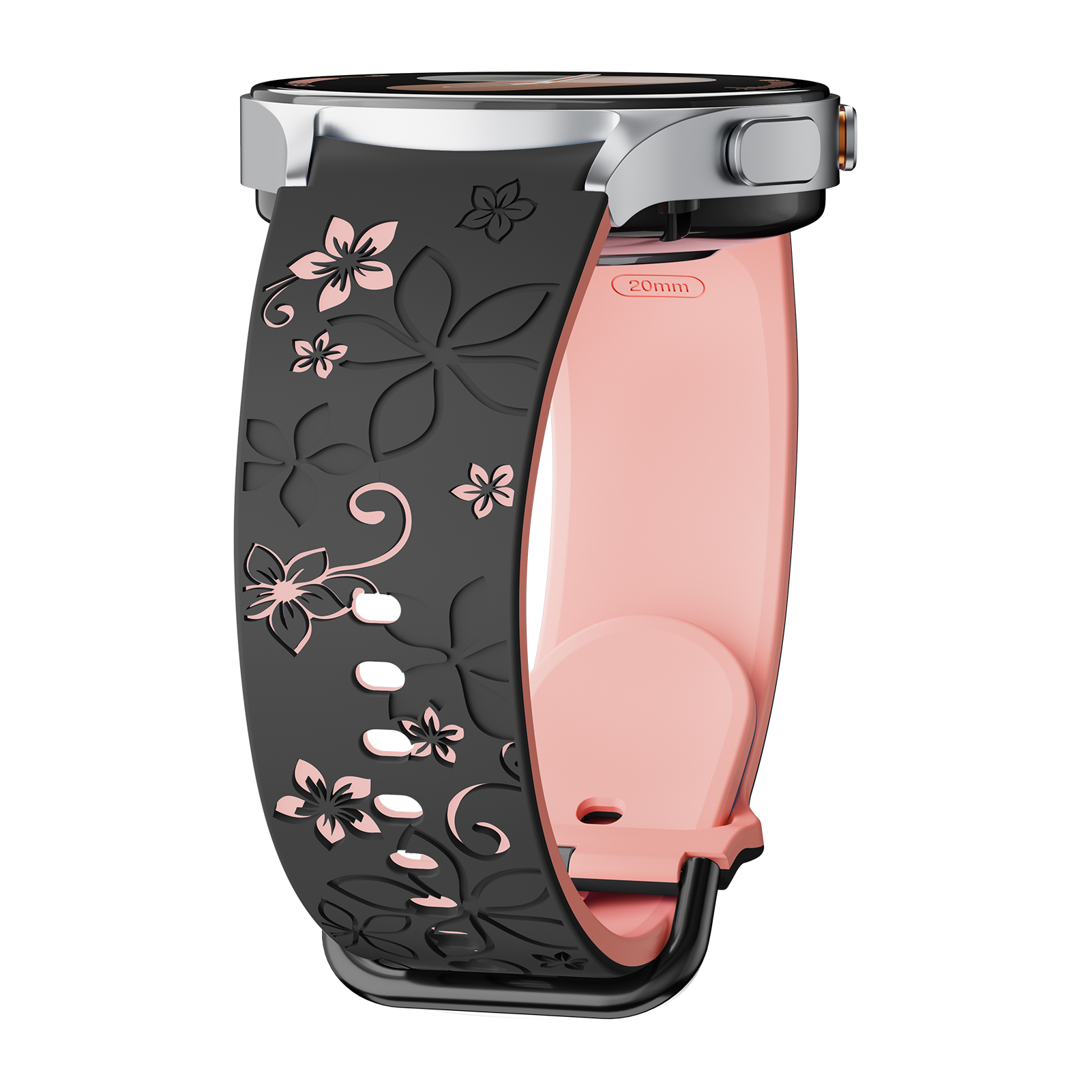 Engraved Silicone Band for Sam - Smartwatch Samsung Watches For Men 리뷰 및 가격