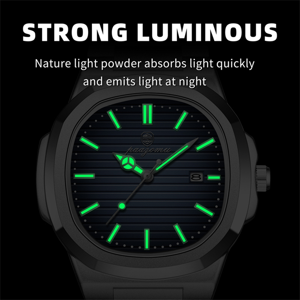 PAAZOMU Business Men Square Wa - Smartwatch Square Watches For Men 리뷰 및 가격