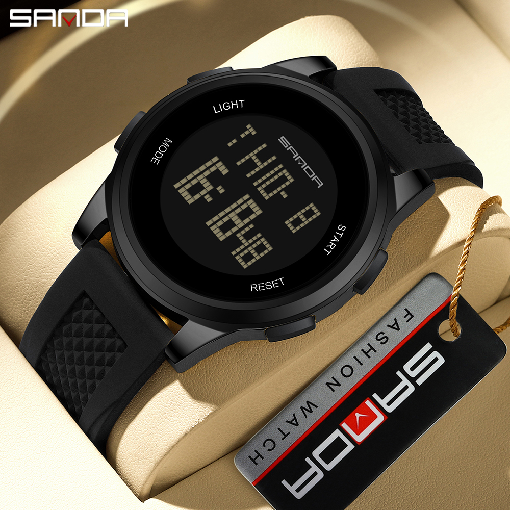SANDA 9067 Digital Watch Men M - Smartwatch Army Watches For Men 리뷰 및 가격