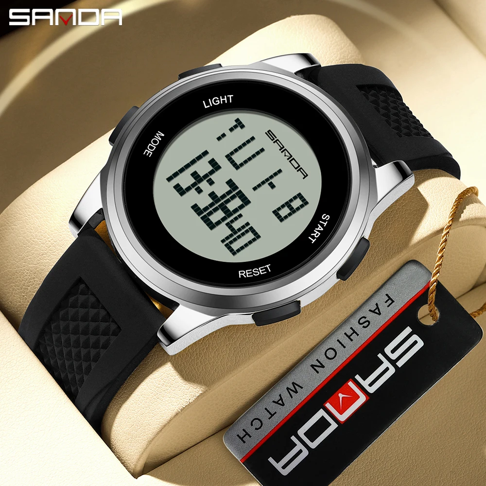 SANDA 9067 Digital Watch Men M - Smartwatch Army Watches For Men 리뷰 및 가격