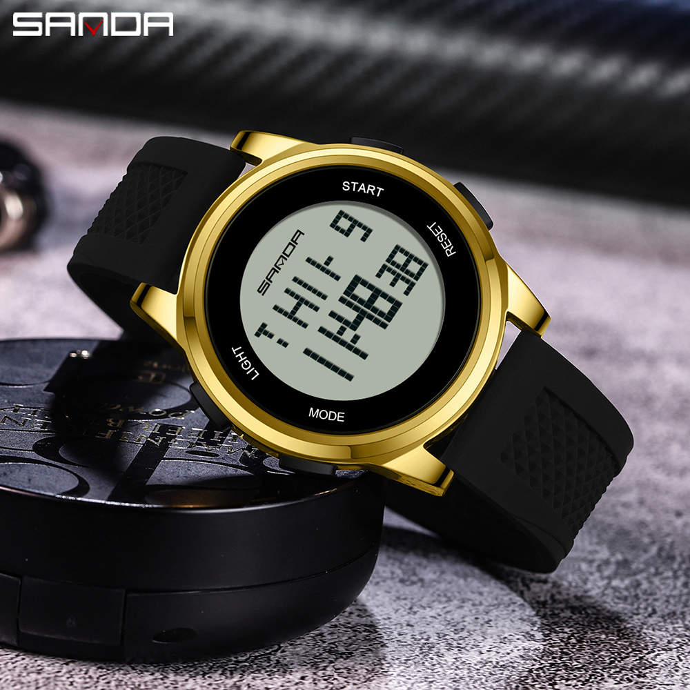 SANDA 9067 Digital Watch Men M - Smartwatch Army Watches For Men 리뷰 및 가격