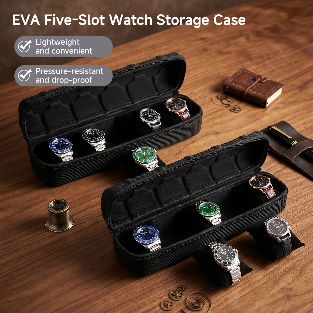 1pc 5-Slot Watch Case-Organize - Tag Watches Smartwatch 리뷰 및 가격