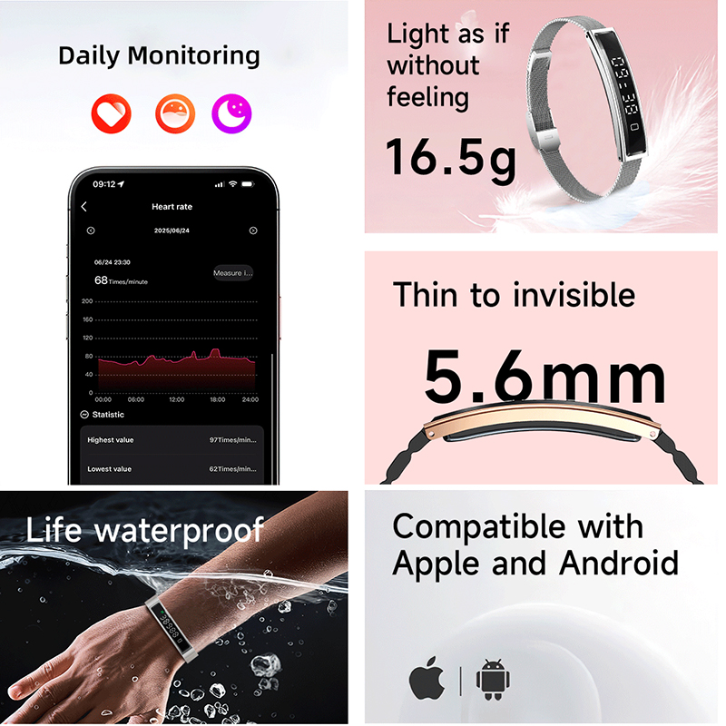 New Health Smart Bracelet Men  - Smartwatch New Watches For Women 리뷰 및 가격
