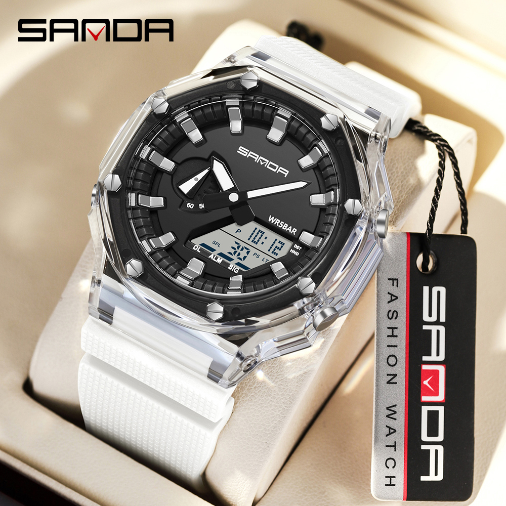 SANDA 3341Digital LED Watch Me - Smartwatch Army Watches For Men 리뷰 및 가격