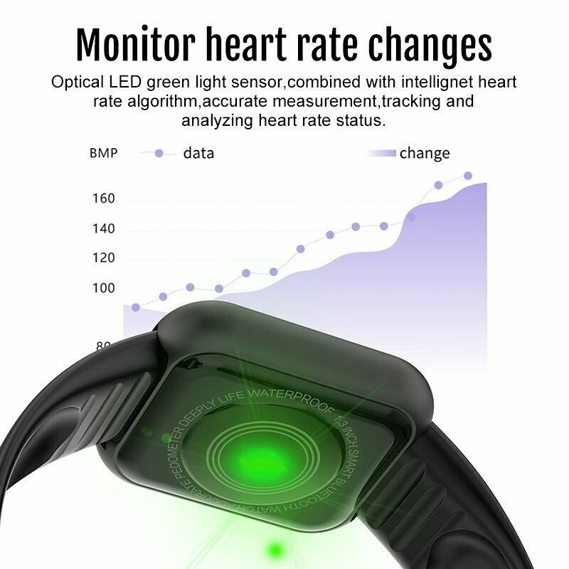 Y68 Smart Watch Men Women Wris - Smartwatch Watches Birthday Gift For Men 리뷰 및 가격