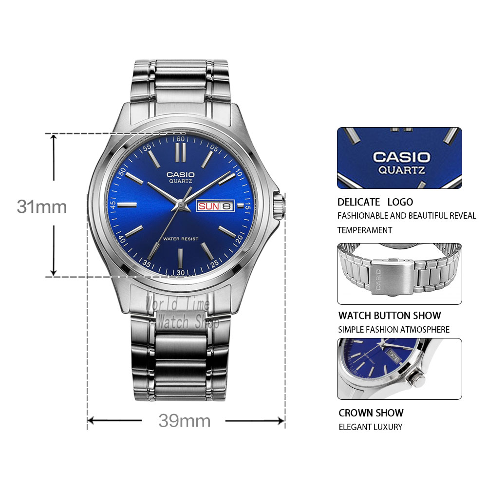 Casio watch men simple Week Ca - Smartwatch Casio Watches For Men 리뷰 및 가격