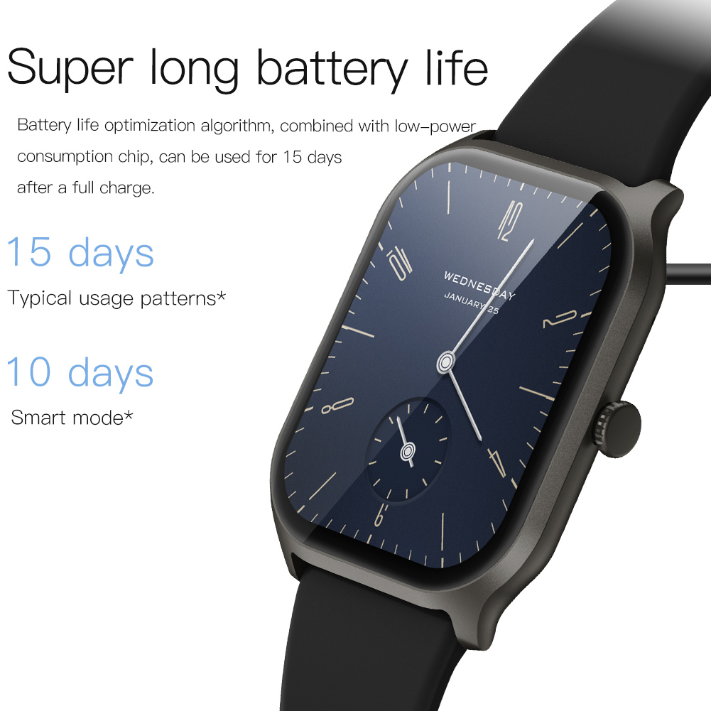 OLEVS 8205 Fitness Tracker Sma - Smartwatch Square Watches For Men 리뷰 및 가격