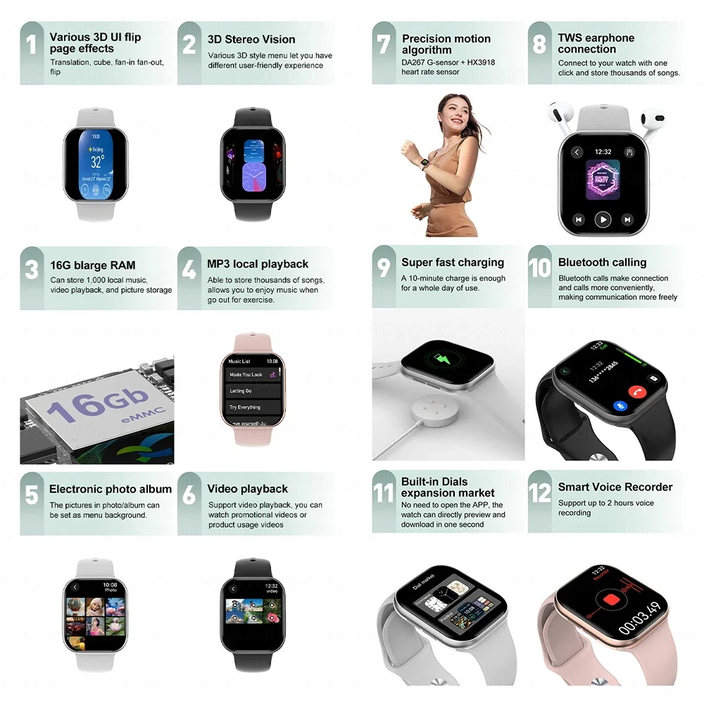 New DT Watch X Mini Smart Watc - Smartwatch Timex Watches For Women 리뷰 및 가격