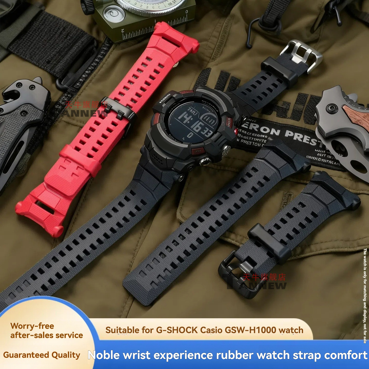 Replacement Silicone Resin Ban - Smartwatch Casio Watches For Men 리뷰 및 가격