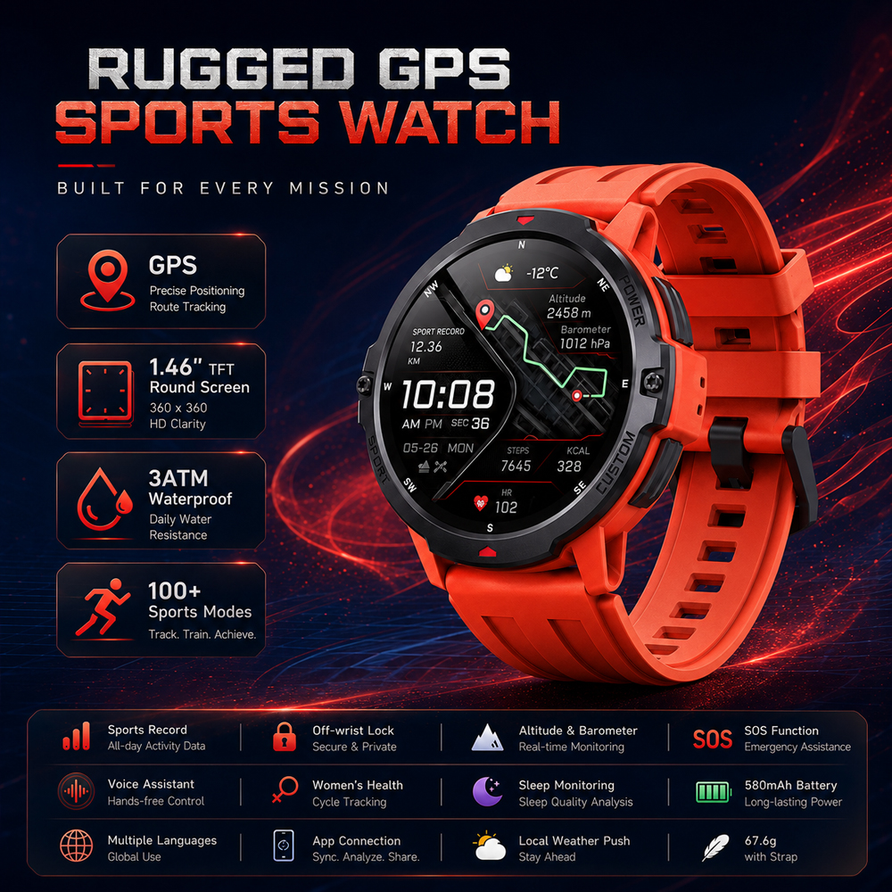 2026 NEW GPS Smart Watch 1.46  - Smartwatch Timex Watches For Women 리뷰 및 가격