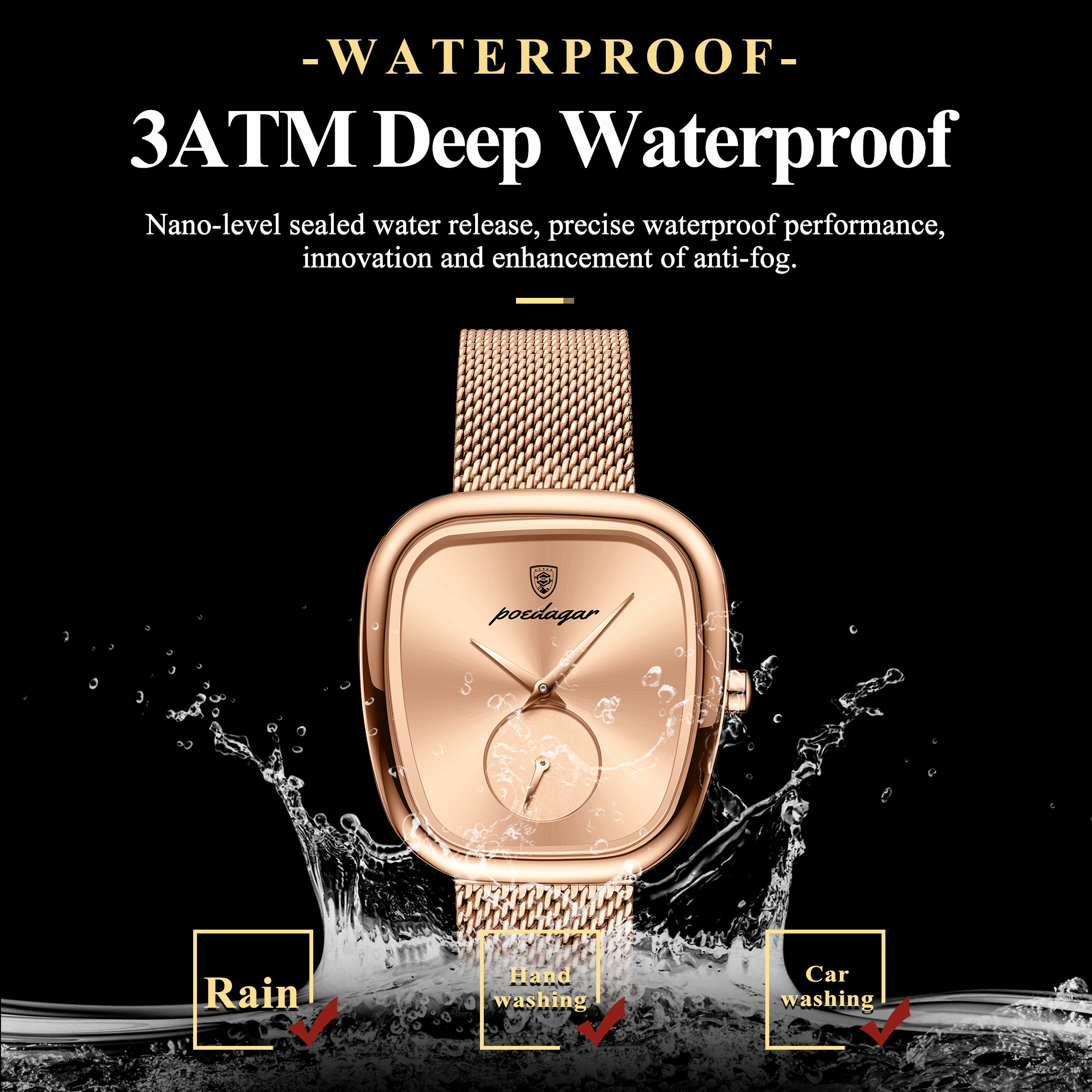 POEDAGAR Luxury Brand Woman Wa - Waterproof Diving Watch 리뷰 및 가격