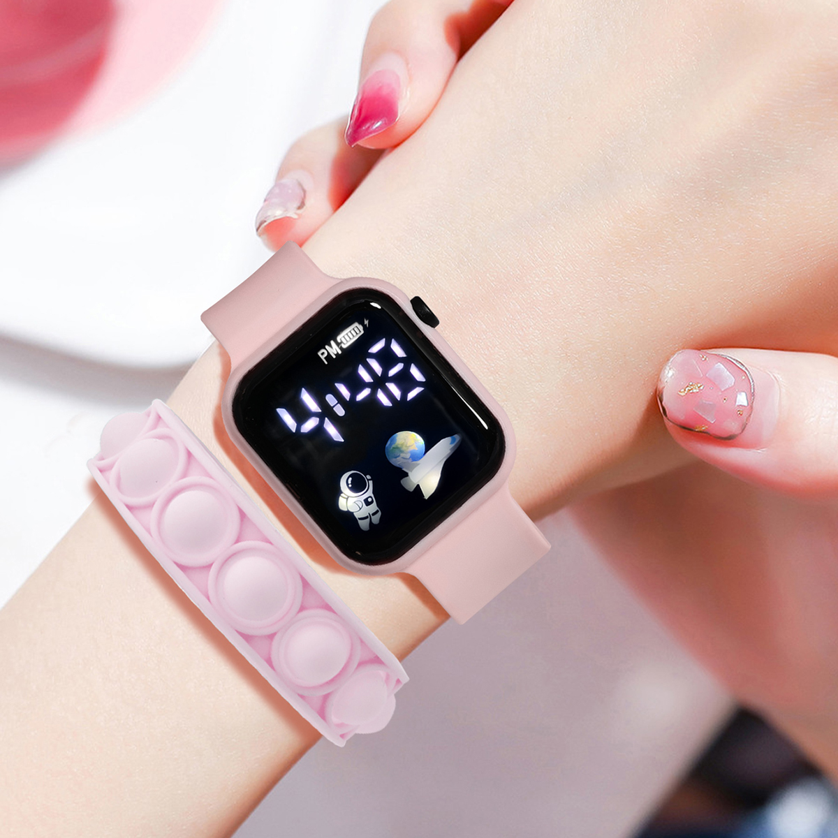 2PCS Children's Smart Watch Br - Smartwatch Watches Gift For Girls 리뷰 및 가격